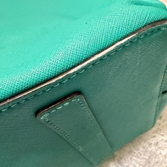 Kate Spade Bleecker Large Zip-Top Tote Teal Green Colour - Picture 6 of 12